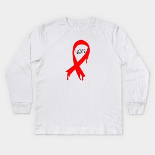 Hope For Aids Kids Long Sleeve T-Shirt